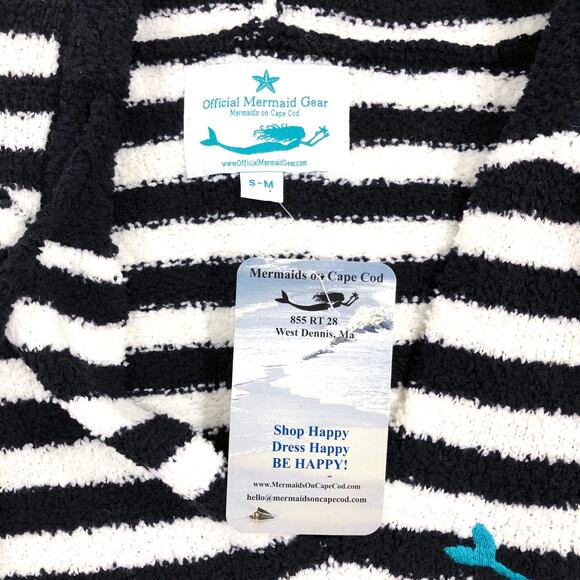 Official Mermaid Gear Race Point Fleece Striped Hoodie - Picture 6 of 9